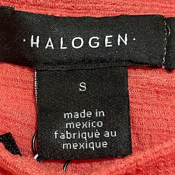 Halogen Puffed Sleeve Top NWT Size S - Picture 5 of 7